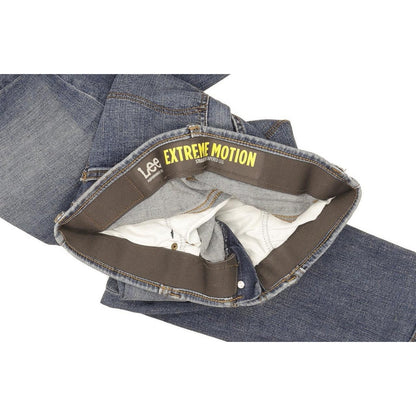 Lee Men Blue Tapered Regular Stretch Jeans W32 L34