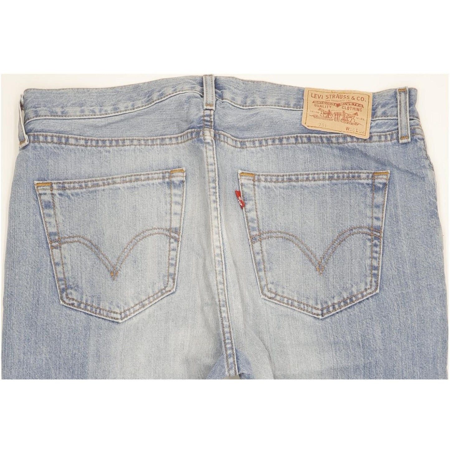Levi's 751 Men Blue Straight Regular Jeans W36 L32