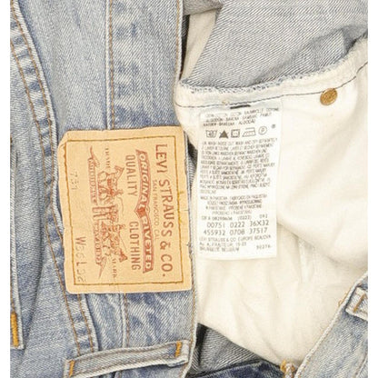 Levi's 751 Men Blue Straight Regular Jeans W36 L32