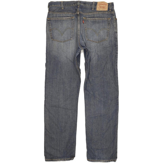 Levi's 505 Men Blue Straight Regular Jeans W38 L34