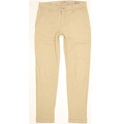 Levi's Men Beige Tapered Regular Chino Stretch Jeans W30 L31