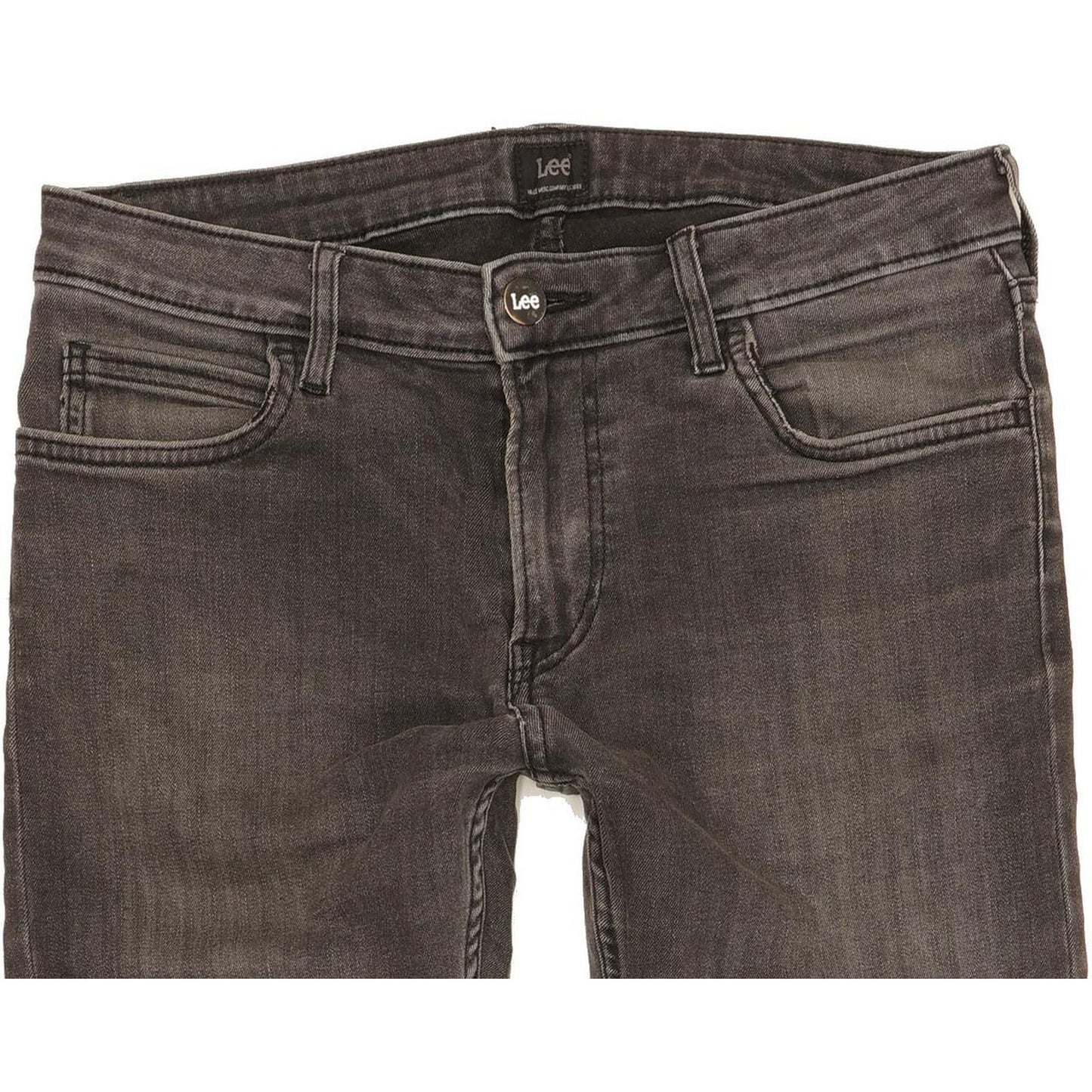 Lee Malone Women Black Skinny Slim Stretch Jeans W32 L31