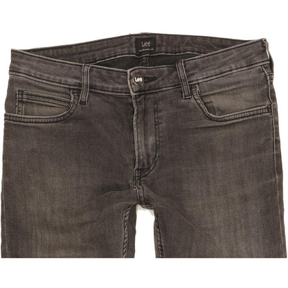 Lee Malone Women Black Skinny Slim Stretch Jeans W32 L31