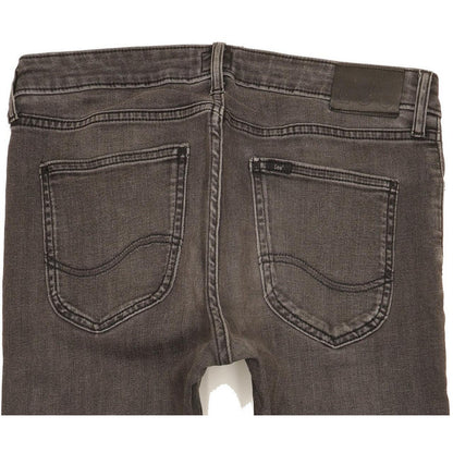 Lee Malone Women Black Skinny Slim Stretch Jeans W32 L31
