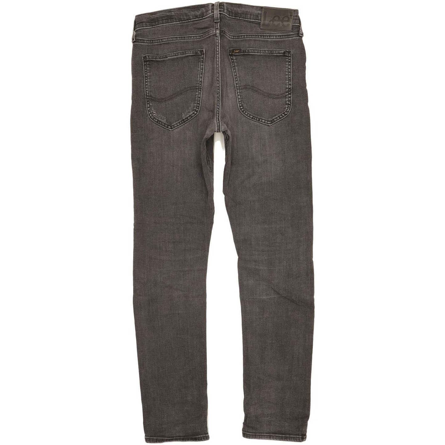 Lee Luke Men Black Skinny Slim Stretch Jeans W32 L31