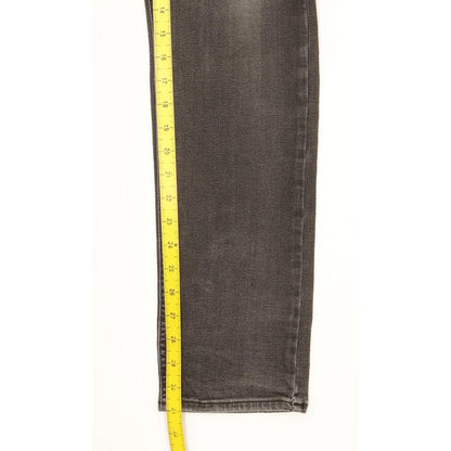 Lee Luke Men Black Skinny Slim Stretch Jeans W32 L31