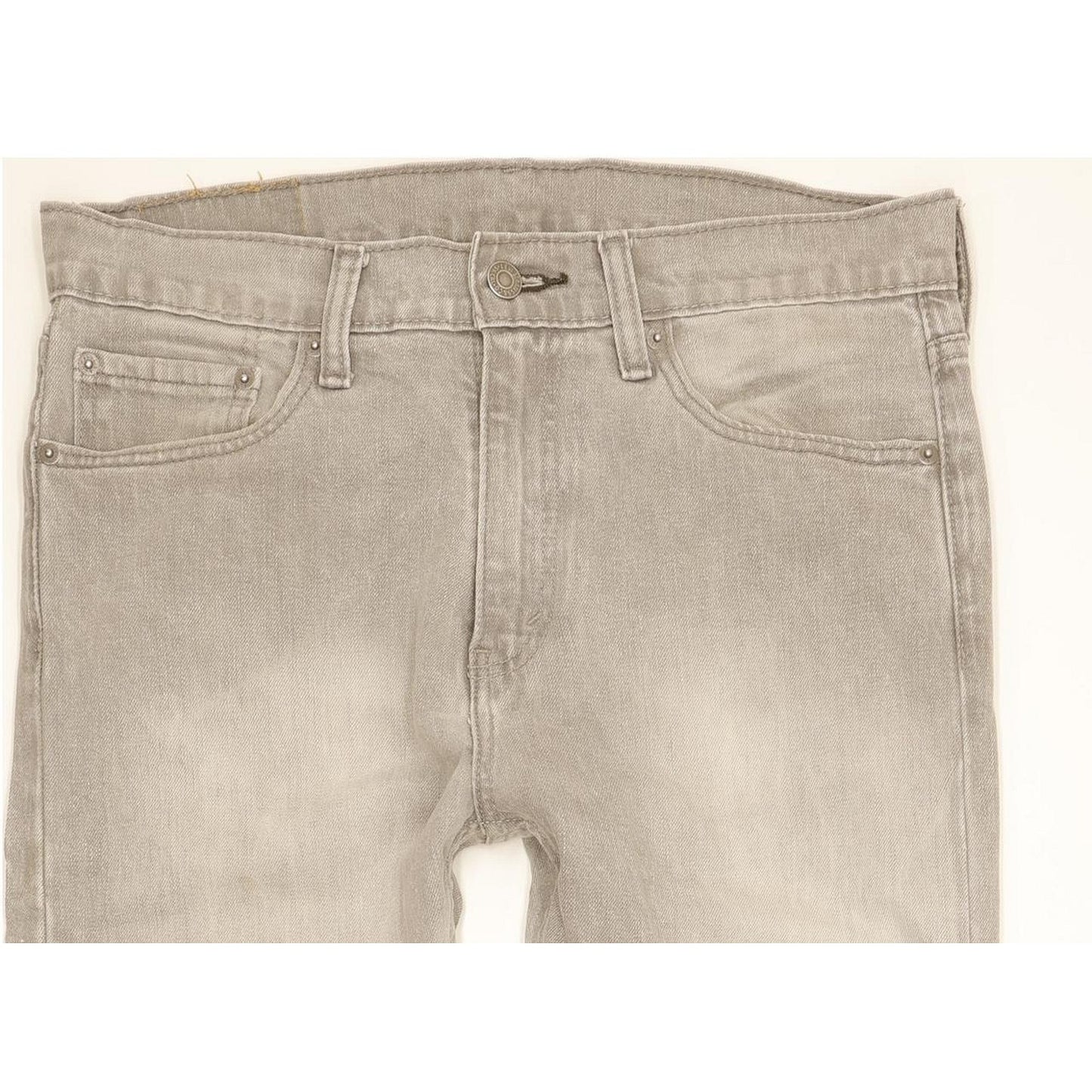 Levi's 510 Men Grey Skinny Slim Stretch Jeans W32 L31