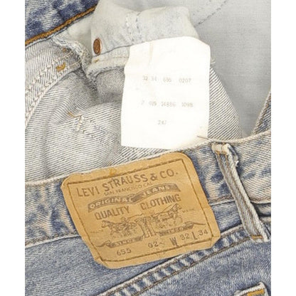 Levi's 655 Men Blue Straight Regular Jeans W32 L33