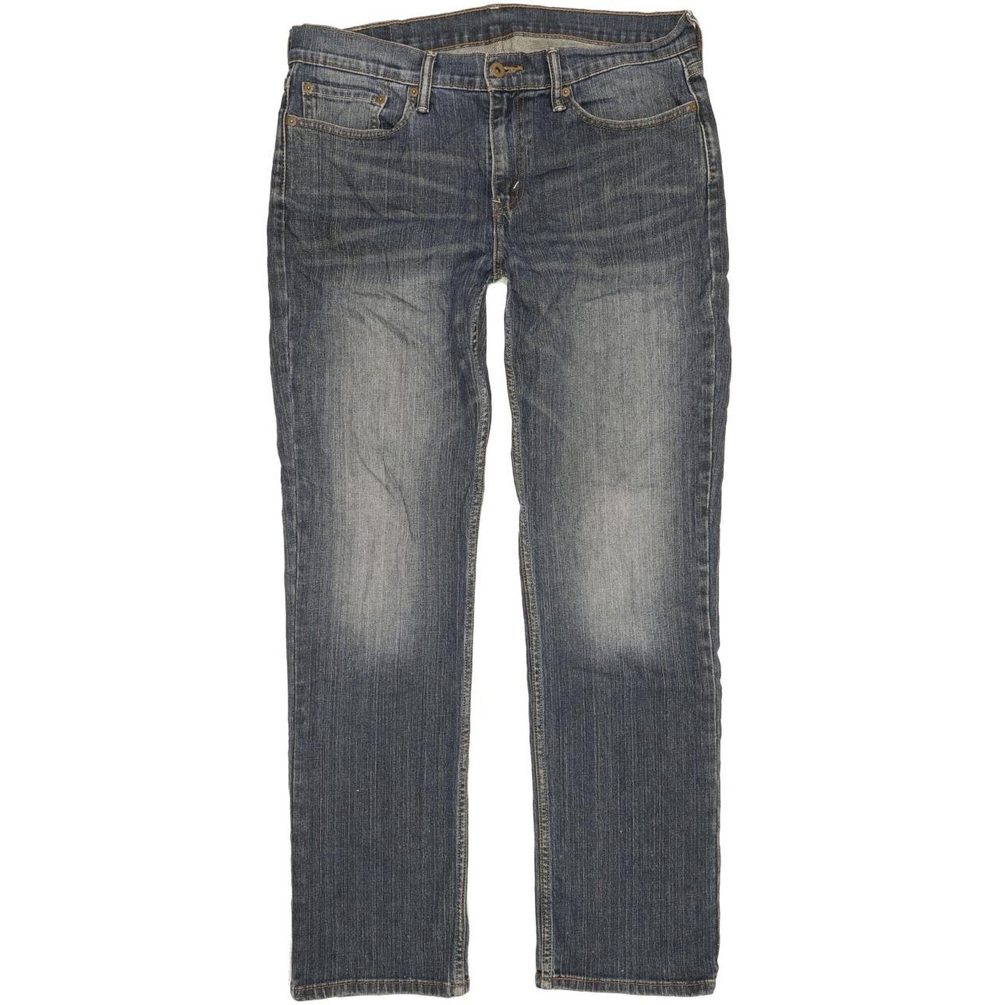 Levi's 514 Men Blue Straight Slim Stretch Jeans W33 L32