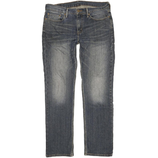 Levi's 514 Men Blue Straight Slim Stretch Jeans W33 L32