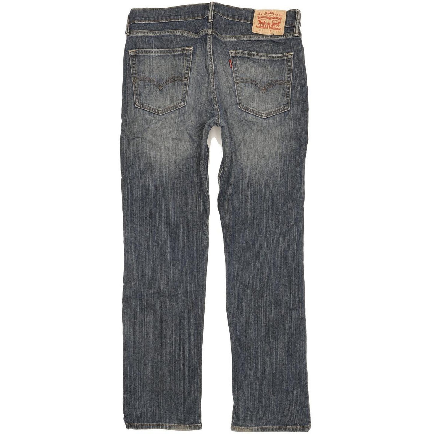 Levi's 514 Men Blue Straight Slim Stretch Jeans W33 L32