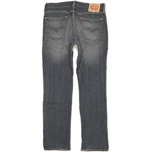 Levi's 514 Men Blue Straight Slim Stretch Jeans W33 L32