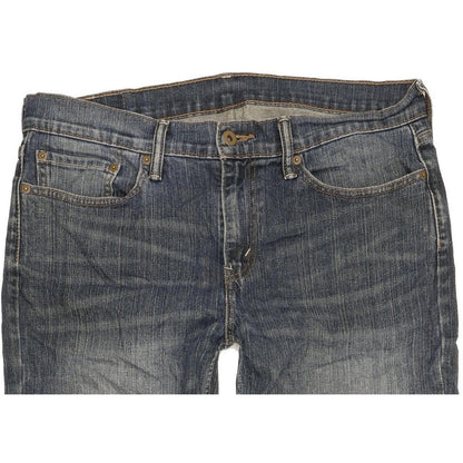 Levi's 514 Men Blue Straight Slim Stretch Jeans W33 L32