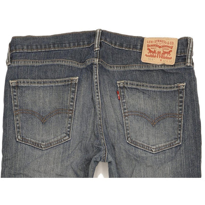 Levi's 514 Men Blue Straight Slim Stretch Jeans W33 L32