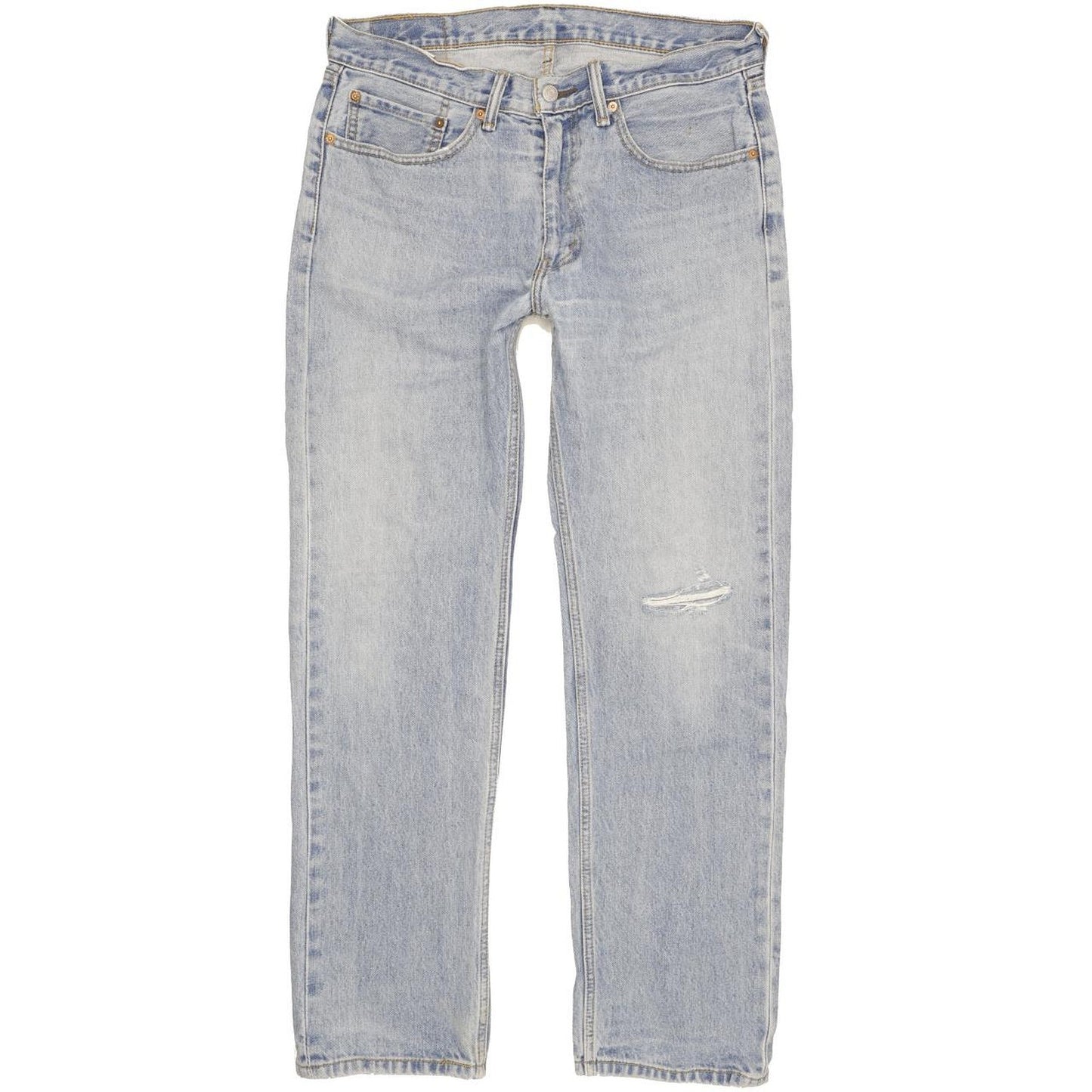 Levi's 505 Men Blue Straight Regular Jeans W34 L31