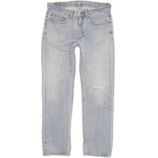Levi's 505 Men Blue Straight Regular Jeans W34 L31