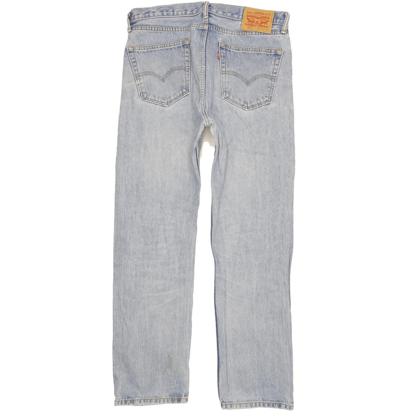 Levi's 505 Men Blue Straight Regular Jeans W34 L31