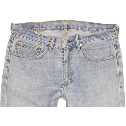 Levi's 505 Men Blue Straight Regular Jeans W34 L31