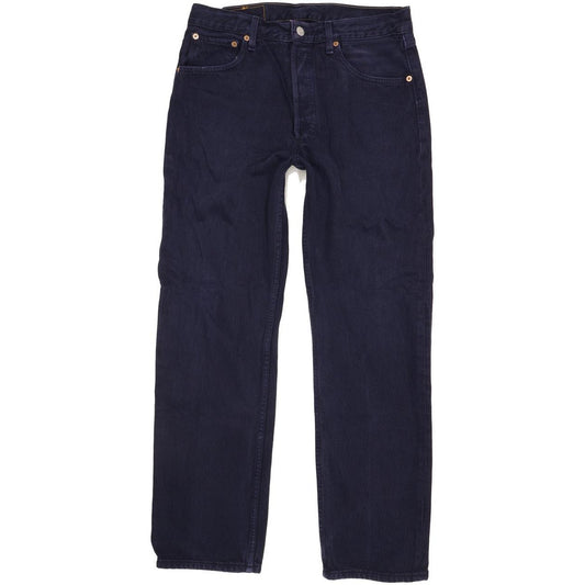 Levi's 501 Men Navy Straight Regular Jeans W32 L30