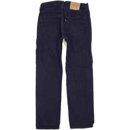 Levi's 501 Men Navy Straight Regular Jeans W32 L30
