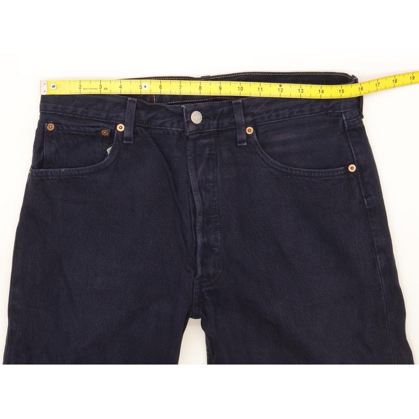 Levi's 501 Men Navy Straight Regular Jeans W32 L30