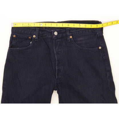 Levi's 501 Men Navy Straight Regular Jeans W32 L30