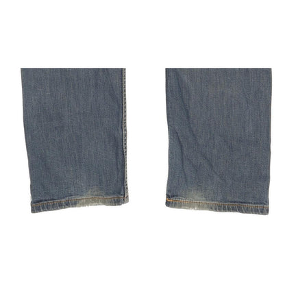 Levi's 508 Men Blue Straight Slim Stretch Jeans W38 L30