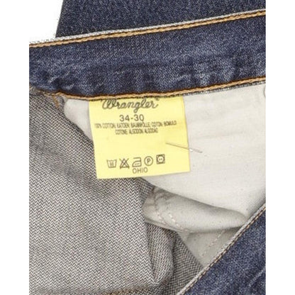 Wrangler Ohio Men Blue Straight Regular Jeans W34 L30