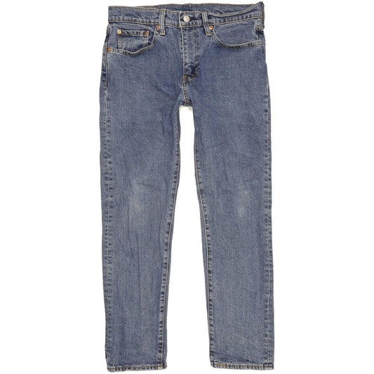 Levi's 502 Men Blue Tapered Slim Stretch Jeans W31 L28