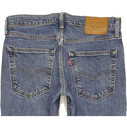 Levi's 502 Men Blue Tapered Slim Stretch Jeans W31 L28