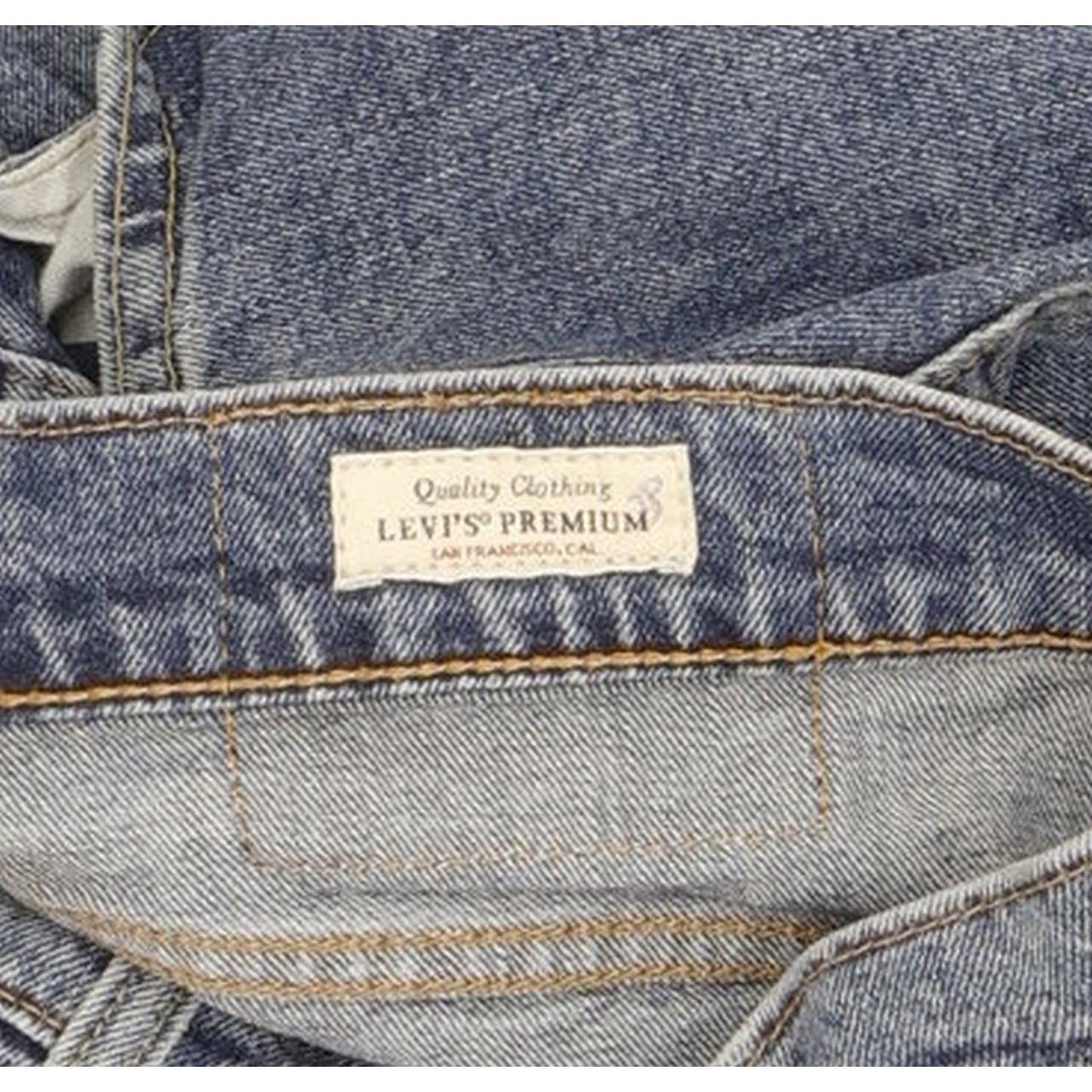 Levi's 502 Men Blue Tapered Slim Stretch Jeans W31 L28