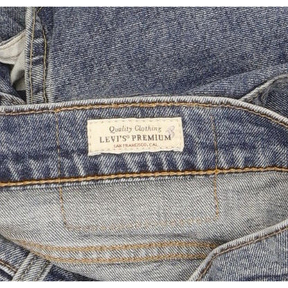 Levi's 502 Men Blue Tapered Slim Stretch Jeans W31 L28