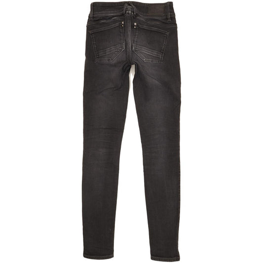 G-Star Lynn Women Black Skinny Slim Stretch Jeans W26 L31