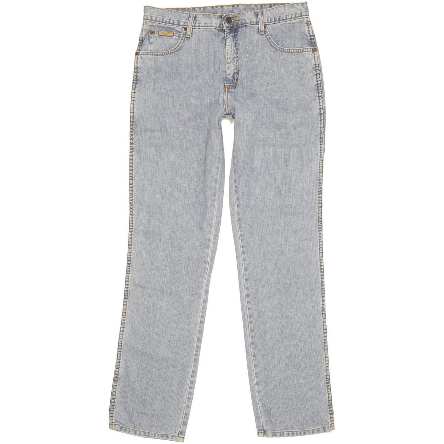 Wrangler Texas Men Blue Straight Regular Jeans W33 L34