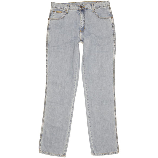 Wrangler Texas Men Blue Straight Regular Jeans W33 L34