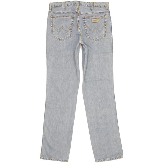 Wrangler Texas Men Blue Straight Regular Jeans W33 L34