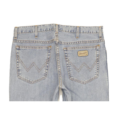 Wrangler Texas Men Blue Straight Regular Jeans W33 L34