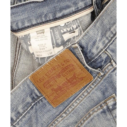 Levi's 539 Vintage Men Blue Straight Regular Jeans W35 L31