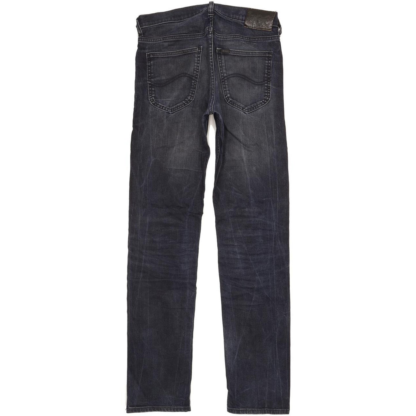 Lee Daren Men Navy Straight Slim Stretch Jeans W30 L34