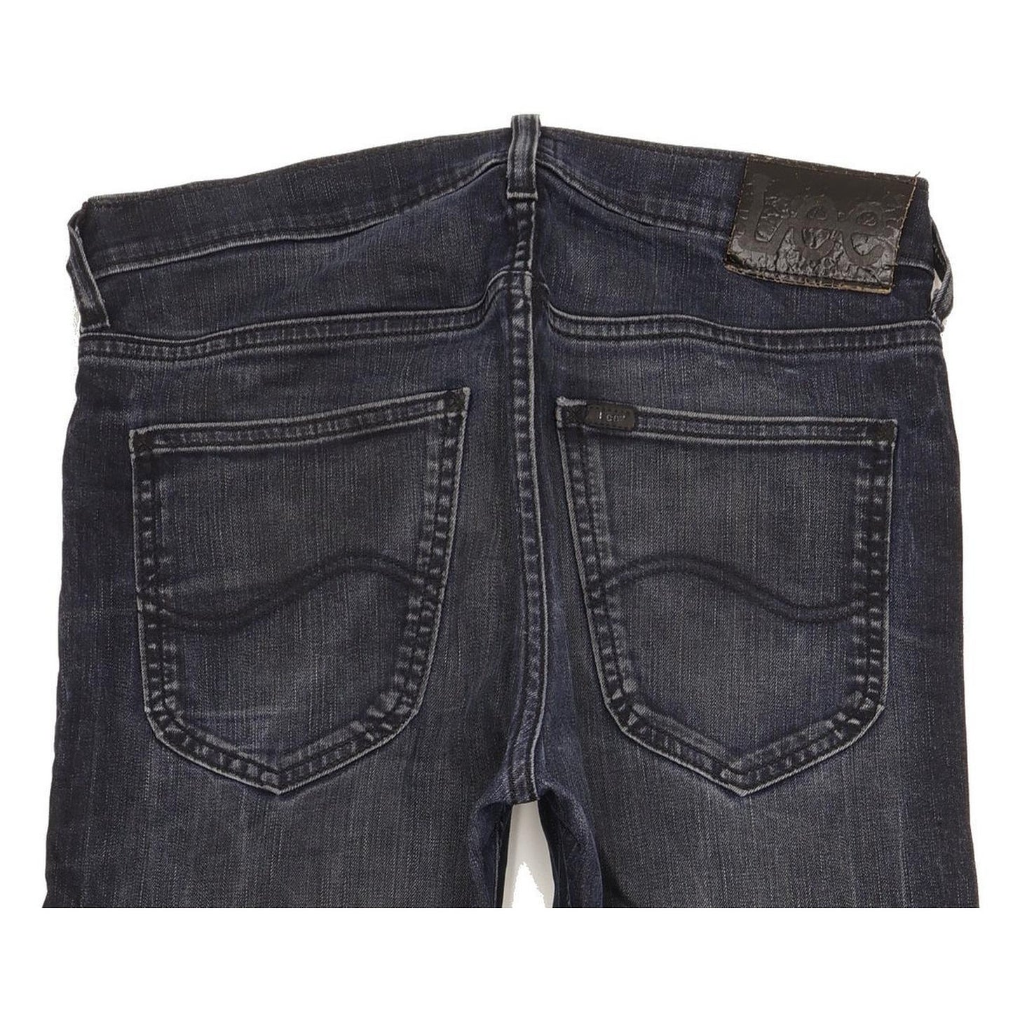 Lee Daren Men Navy Straight Slim Stretch Jeans W30 L34