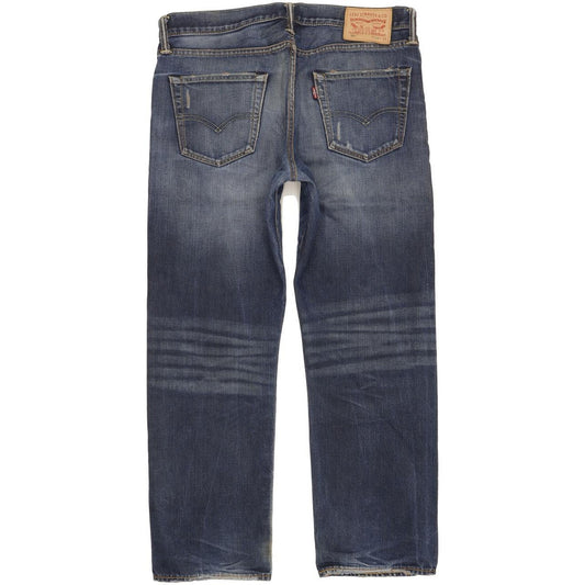 Levi's 504 Men Blue Straight Regular Jeans W34 L29