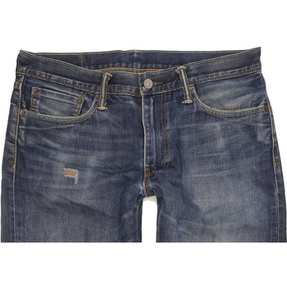 Levi's 504 Men Blue Straight Regular Jeans W34 L29