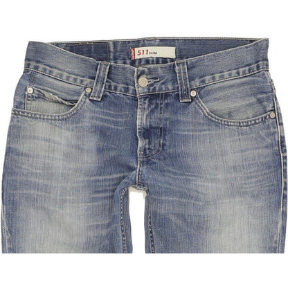 Levi's 511 Men Blue Straight Slim Jeans W31 L33