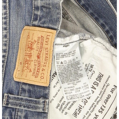 Levi's 511 Men Blue Straight Slim Jeans W31 L33