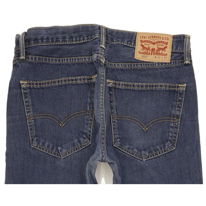 Levi's 505 Men Blue Straight Regular Jeans W31 L31