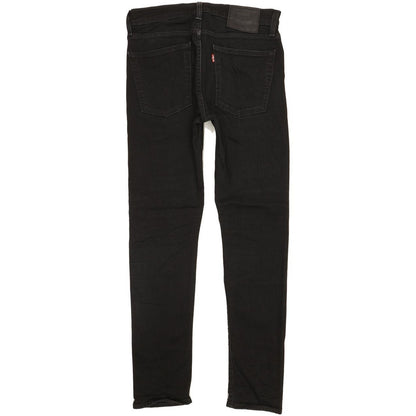 Levi's 510 Men Black Skinny Slim Stretch Jeans W30 L30