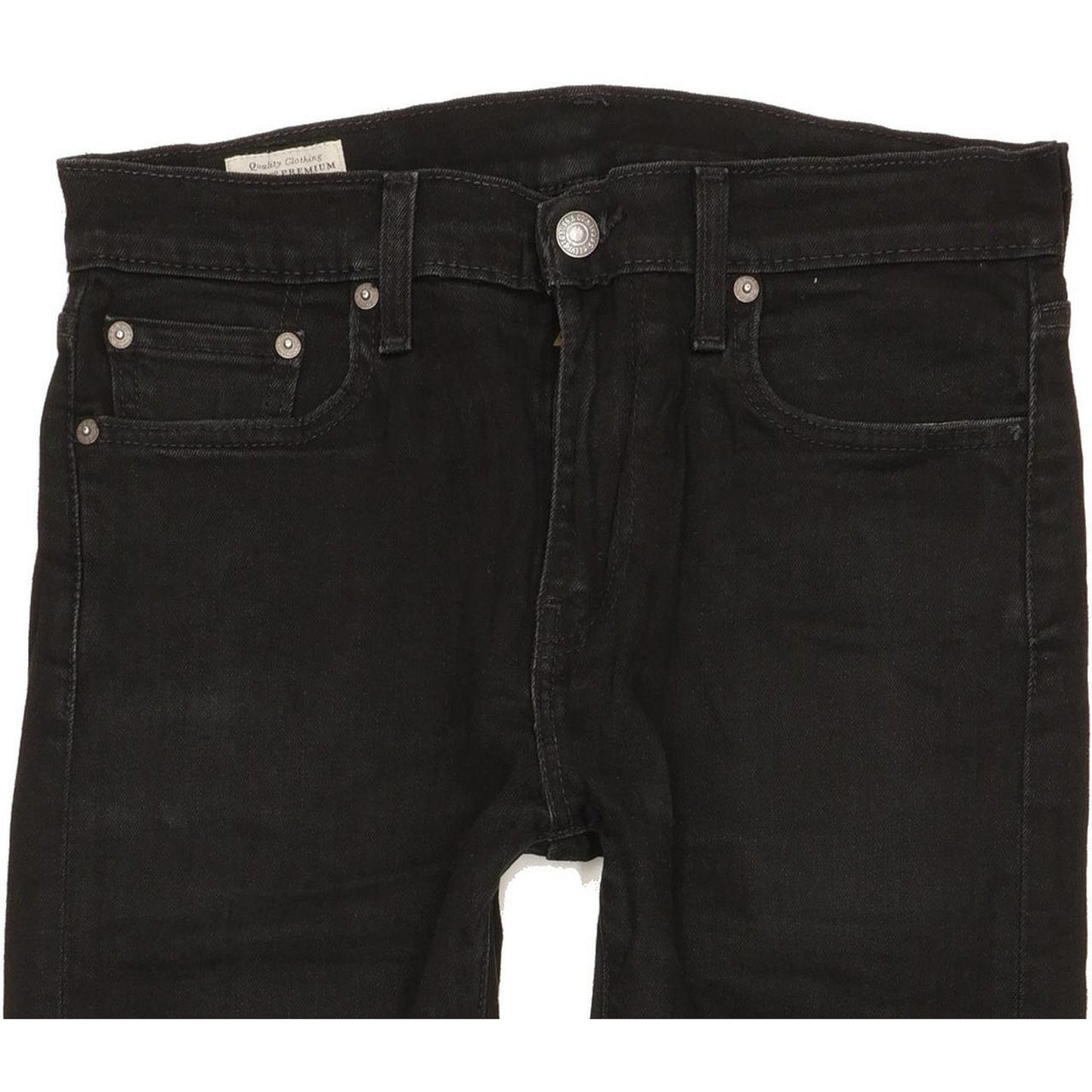 Levi's 510 Men Black Skinny Slim Stretch Jeans W30 L30