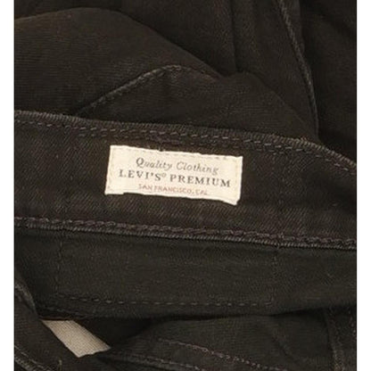 Levi's 510 Men Black Skinny Slim Stretch Jeans W30 L30
