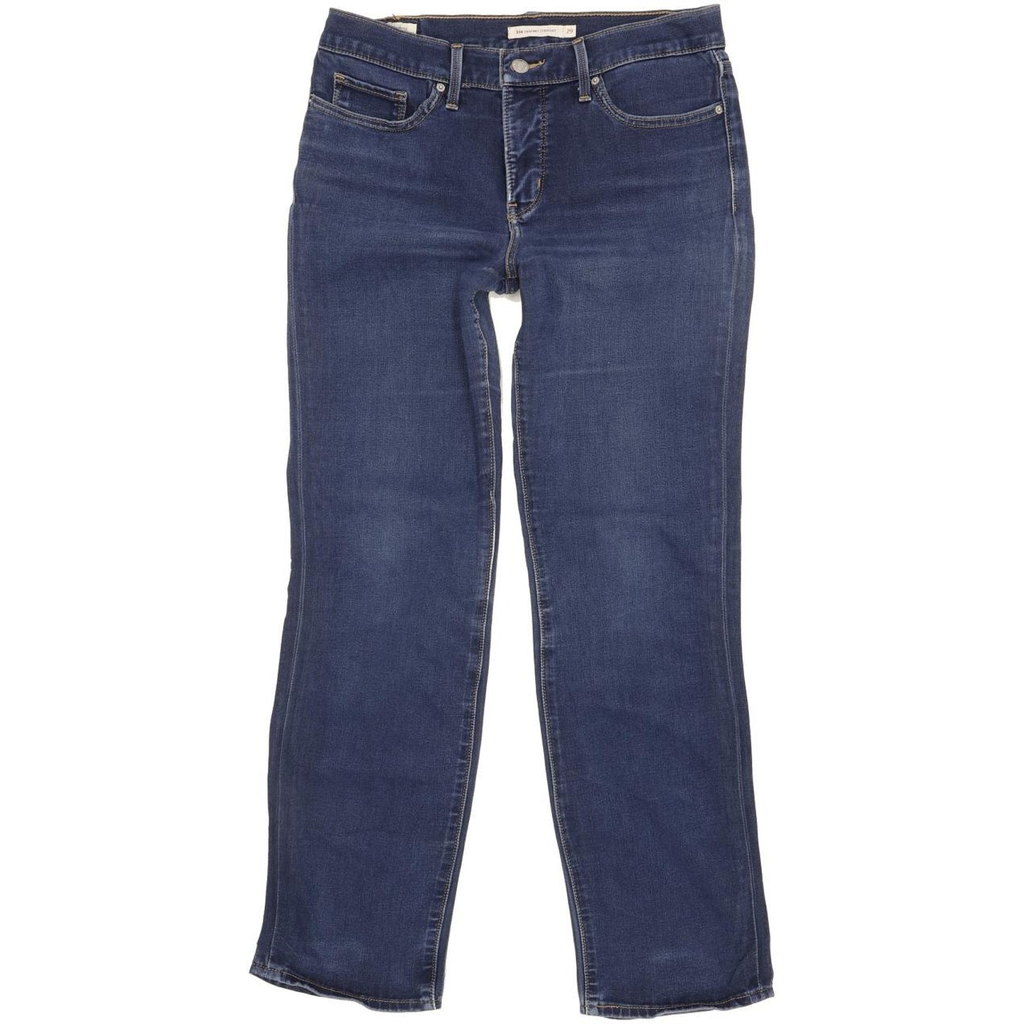 Levi's 314 Shaping Men Blue Straight Slim Stretch Jeans W29 L29