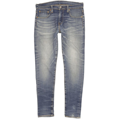 Levi's 520 Men Blue Skinny Slim Stretch Jeans W30 L30